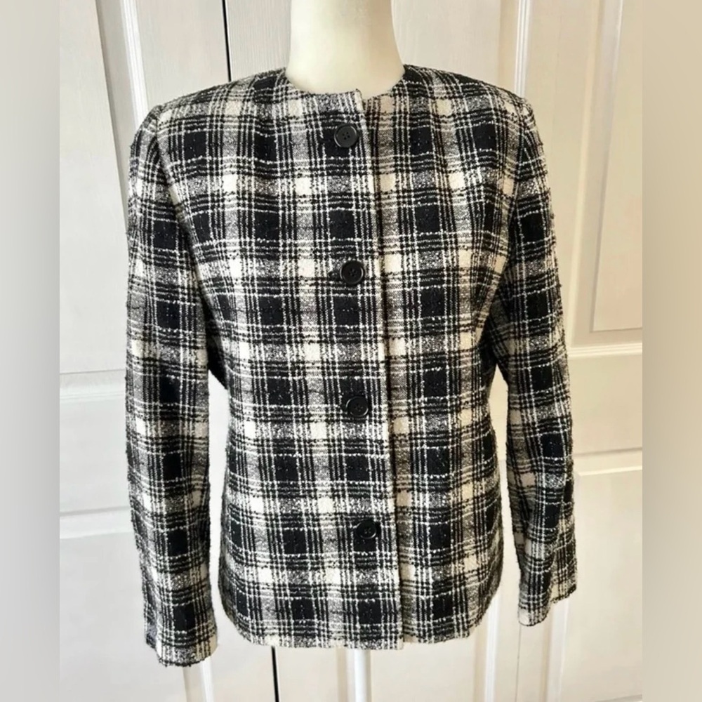preston and york blazer woman’s size 12P jacket coat